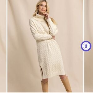 Southern Tide Brea Sweater Dress Size Large- Cashmere Blend.